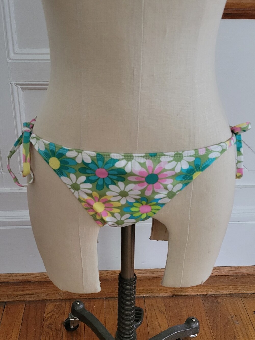 Floral Bikini Bottom Size Medium